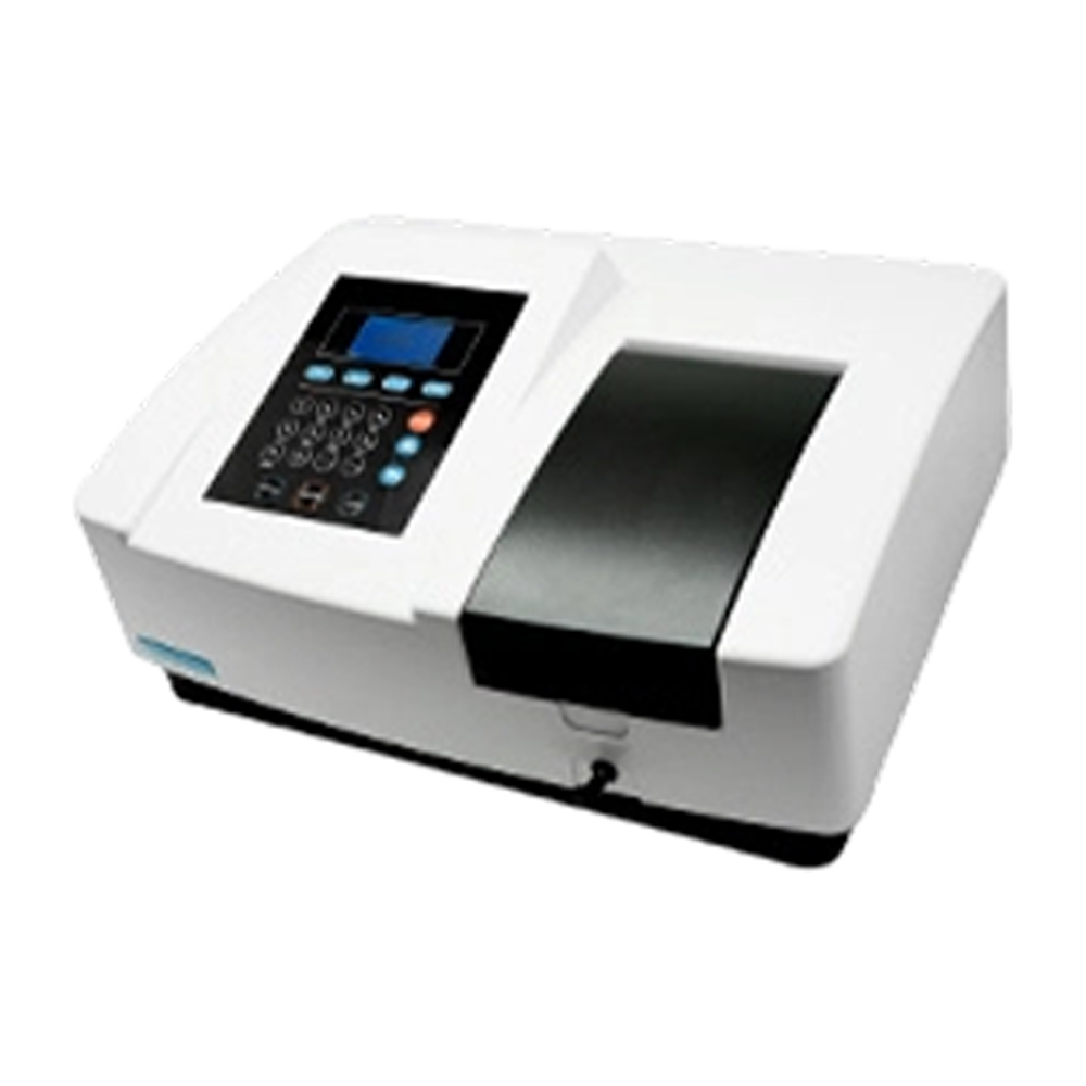 Qiujing LCD displej s automatickou vlnovou délkou 2NM/4NM ultrafialový viditelný spektrofotometr UV754N/UV755B